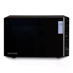 Micro-ondas Brastemp 32 Litros Preto com Grill e Painel Integrado - BM Micro-ondas Brastemp 32 Litros Preto com Grill e Painel Integrado - BM