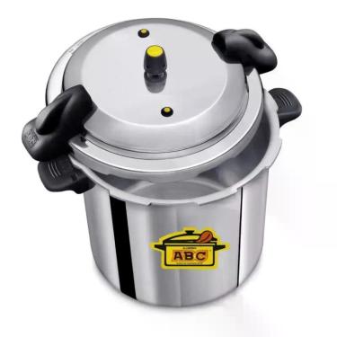 Imagem de Panela de Pressão Industrial 20L ABC com Alças Fechamento Externo