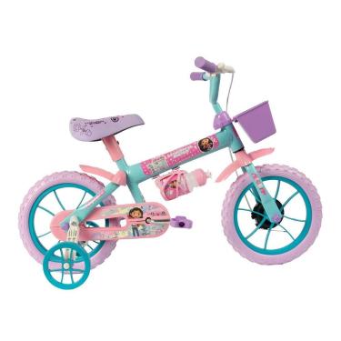 Imagem de Bicicleta Infantil Aro 12" Verden Bikes A Casa Mágica da Gabby Rosa co