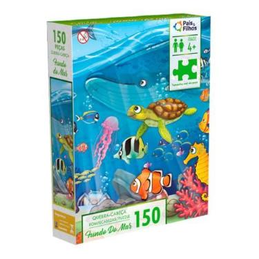 Imagem de Quebra-Cabeça 150 Pçs - Fundo Do Mar