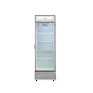 Imagem de Refrigerador Expositor Vertical HQ 439L Porta de Vidro Duplo LED e Trava Cinza HQ-439REVPVX