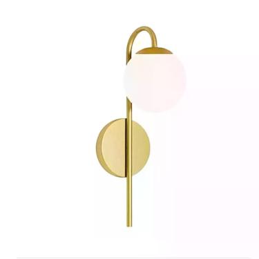 Imagem de Luminária Arandela Parede Interna Externa Banheiro Dourado - Luminaria
