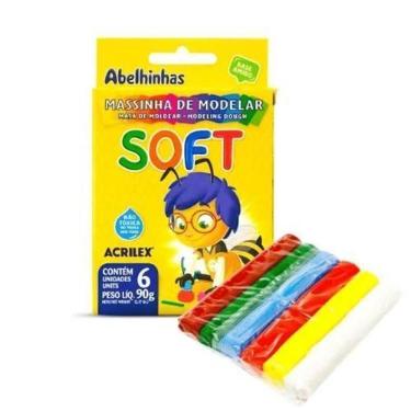 Imagem de Massinha Massa de Modelar Acrilex Kit