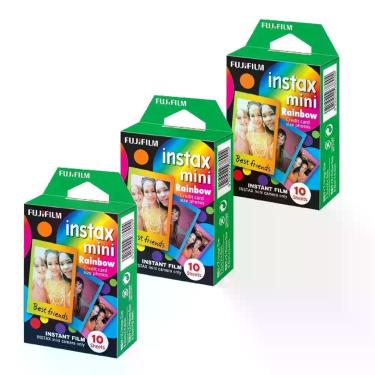 Imagem de Filme Fujifilm Instax Mini Rainbow 30 Fotos