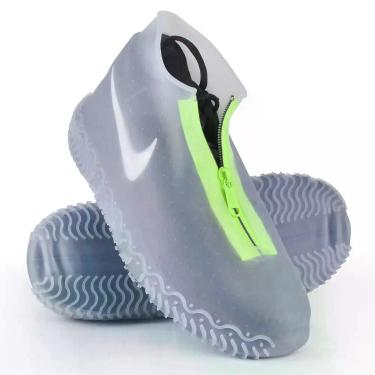 Imagem de Capa de Sapato Shiwely XL Impermeável de Silicone com Zíper