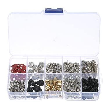 Imagem de Staright 228PCS Kit de Parafuso Básico de Computador Desktop Conjunto de Parafusos de Manutenção de Computador para Gabinete de Computador Placa-Mãe Gráficos de Disco Rígido Ventilador