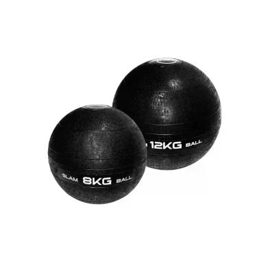 Imagem de Kit 2 Slam Ball 20kg Medicine Treino Força Fit Preta Liveup