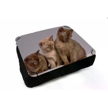 Imagem de Almofada Bandeja para Notebook Laptop Gatos Cat Felino - Deluzz, Burme