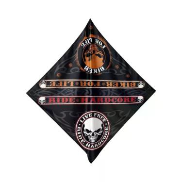 Imagem de Bandana Retrô De Caveira Punk Para Motociclistas, Cobertura Facial Res
