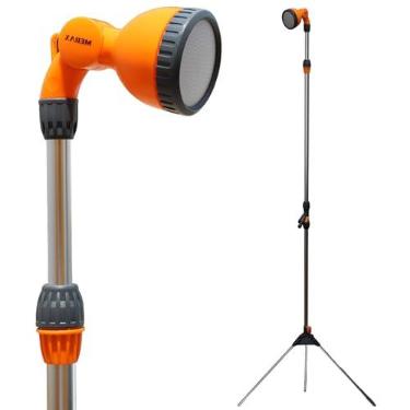 Imagem de Chuveiro Ducha Telescópica Portátil Para Camping, Piscina, Jardim Com Regulagem, Engate Rápido - Merax