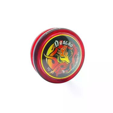 Imagem de Ioio York de Eixo Fixo Smiley Profissional Yoyo Profissional, Vermelho
