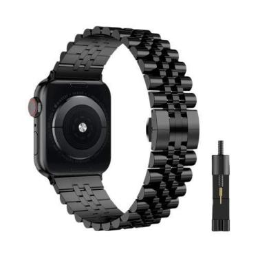 Imagem de Pulseira De Aço Inoxidável Para Apple Watch Ultra 49mm 45mm 41mm 44mm 