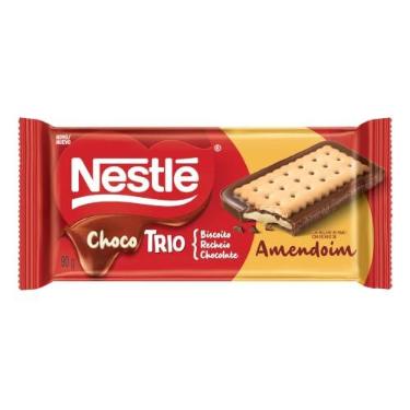 Imagem de Chocolate Chocotrio NESTLÉ Pasta de Amendoim 90g