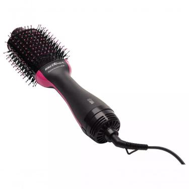 Imagem de Escova Modeladora E Secadora Britania 1200w Nanoceramic Bivolt Rosa