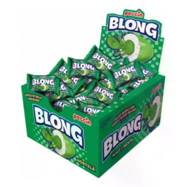 Imagem de Kit c/ 2 Chiclete Blong Hortela - 200g - PECCIN