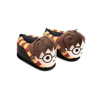Imagem de Pantufa 3d Rosto Harry Potter Solado Borracha - Original (39/41)
