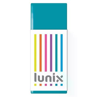 Imagem de Borracha Tilibra Lunix Verde Macia com Capa Protetora Fácil de Manusear 60MM X 10MM X 25MM 1 Unidade