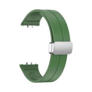 Imagem de Pulseira Magnética Samsung Galaxy Fit 3, Faixa De Silicone Macia, Sem 