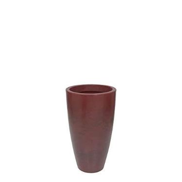 Imagem de Vasart Verona R.0200.040.070.32 Vaso de Flores, Antique Vermelho, 40x70cm