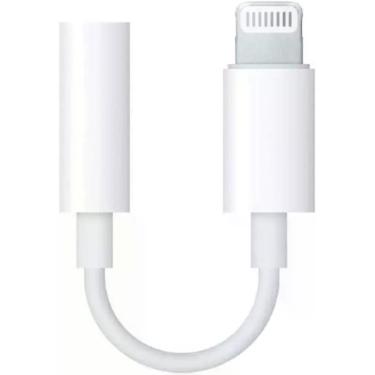 Imagem de Adaptador Lightning para P2 Áudio 3,5mm Conector para Fone com Fio Com