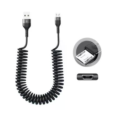 Imagem de Cabo De Carregamento Rápido 66W 3 Em 1 Tipo C Micro USB Para iPhone Sa