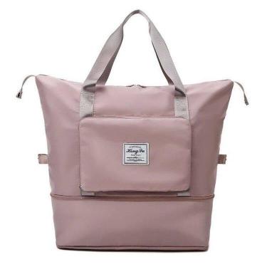 Imagem de Bolsa de Viagem Dobrável Multifuncional - Confraria, Rosa