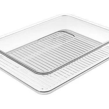 Imagem de Porta Frios Empilhável Transparente Organizador Clear FresH PF100 - OU
