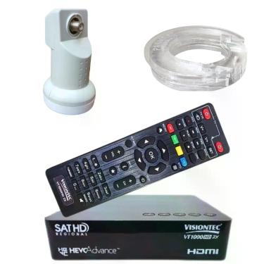 Imagem de Kit Ku Para Usar Na Antena De Chapa Antiga Banda C - Pasmeyt