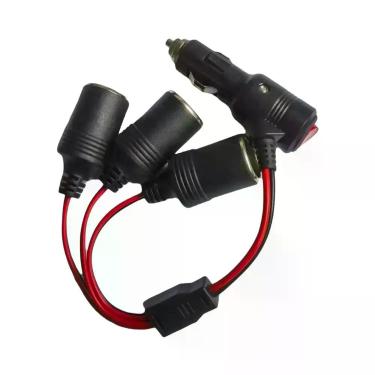 Imagem de Adaptador Universal De Acendedor De Cigarros Para Carro De 20cm Com In