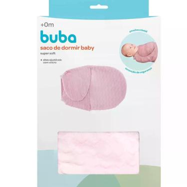 Imagem de Saco de dormir baby super soft rosa buba, Rosa