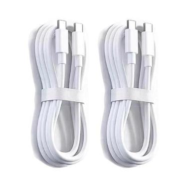 Imagem de Carregador Rápido De 100W Cabo USB C Para Tipo C 3 Peças Fio De Dados 