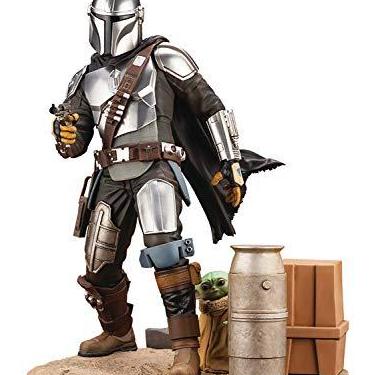 Imagem de Kotobukiya The Mandalorian & The Child ArtFX PVC Statue, Multicolor