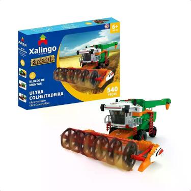 Imagem de De Montar Fazenda Ultra Colheitadeira 540 Peças Infantil +6 Anos Educa