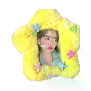 Imagem de Capa Protetora De Pelúcia Em Formato De Estrela Para Photocard, Chavei