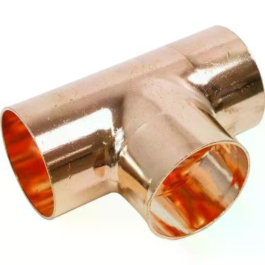 Imagem de Tee Conexão Cobre 5/8 Parede 0.74mm - Forming Tubing