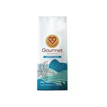 Imagem de Café Torrado e Moído Espírito Santo Gourmet 3 Corações Pacote 250g