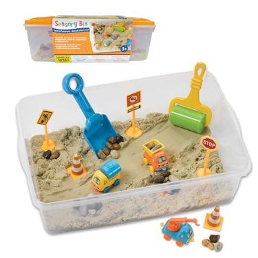 Imagem de Brinquedo Caixa Sensorial Construção Faber-Castell Creativity For Kids