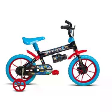 Imagem de Bicicleta Infantil Sonic Aro 12 Preto e Azul Verden: Diversão e Estilo