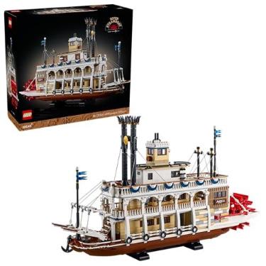 Imagem de LEGO Ideas Barco Fluvial a Vapor 21356 (4.090 Peças)