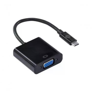 Imagem de Adaptador Usb Tipo C X Vga Fêmea Full Hd 1080p 20cm - Achdmi-20