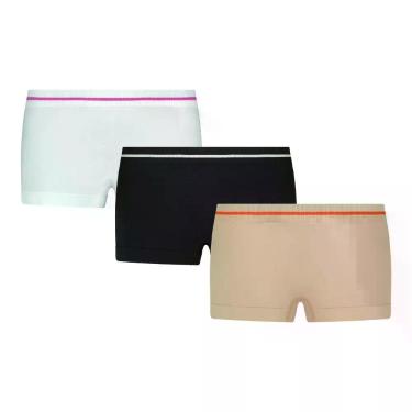 Imagem de Kit com 2 Calcinhas Short Lupo Infantil Juvenil Sem Costura Menina Mic