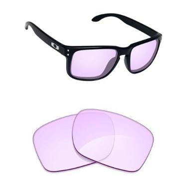 Imagem de Alphax Lentes de reposição rosa não polarizadas para óculos de sol Oakley Top Spinner 4B OX3136