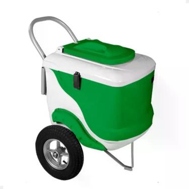 Imagem de Carrinho de Sorvetes 400 Picolés L450 Thermototal, BrancoTampaVerde