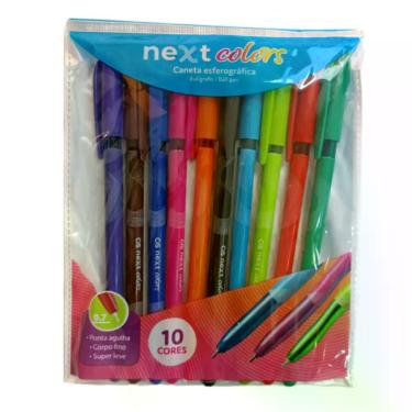 Imagem de Caneta Esferógrafica Next Colors 0.7mm Cis - 10 Cores