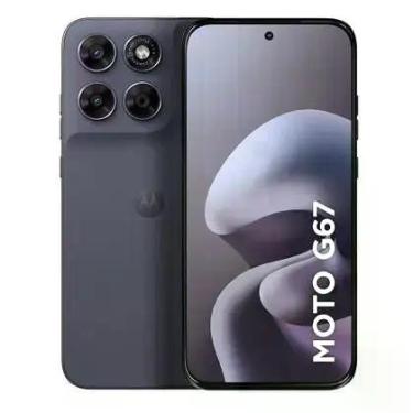 Imagem de Smartphone Motorola Moto G67 5G 128GB 4GB RAM e Câmera 50MP Sony LYTIA