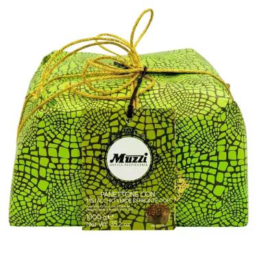 Imagem de Panettone Crema Pistache e Chocolate Muzzi - 1kg