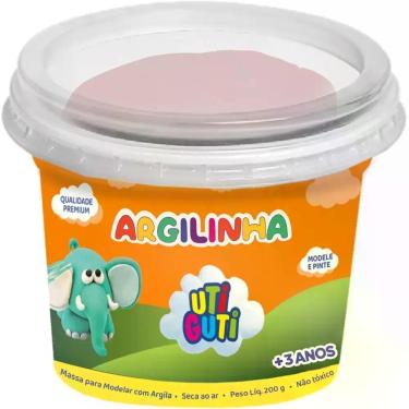 Imagem de Massa para Modelar Utiguti Argilinha 200G CX.C/12 - Canson