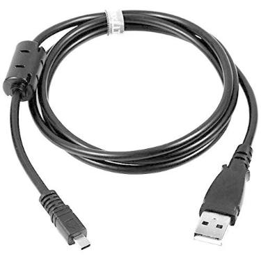 Imagem de MaxLLTo cabo de substituição de data USB U-8 U8 para Kodak EasyShare Z1012 é Z1015 é Z1085 é Z1275 Z1285 Z1485 é Z612 Z650 Z700 Z710 Z712 é Z730 Z740 Z760 câmera digital