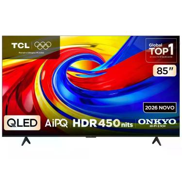 Imagem de Smart TV P7L 85 Polegadas QLED 4K Google TV TCL, 85"