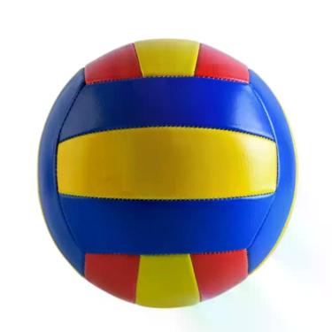 Imagem de Bola Vôlei Praia Quadra Oficial Peso Padrão Escolar Treino Macia Color